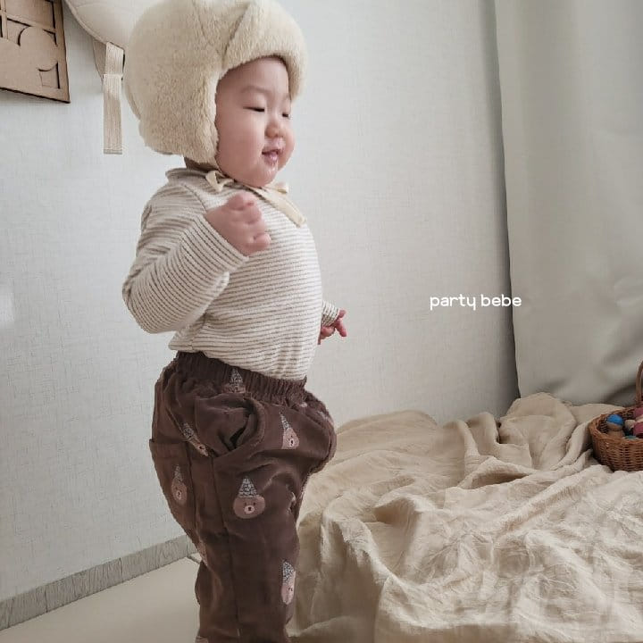 PARTY KIDS - Korean Children Fashion - #Kfashion4kids - Hash Brown Pants - 10