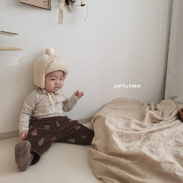 PARTY KIDS - Korean Children Fashion - #Kfashion4kids - Hash Brown Pants - 12