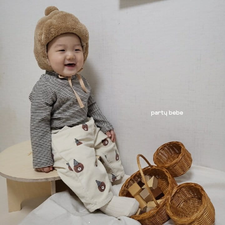 PARTY KIDS - Korean Children Fashion - #Kfashion4kids - Hash Brown Pants - 3