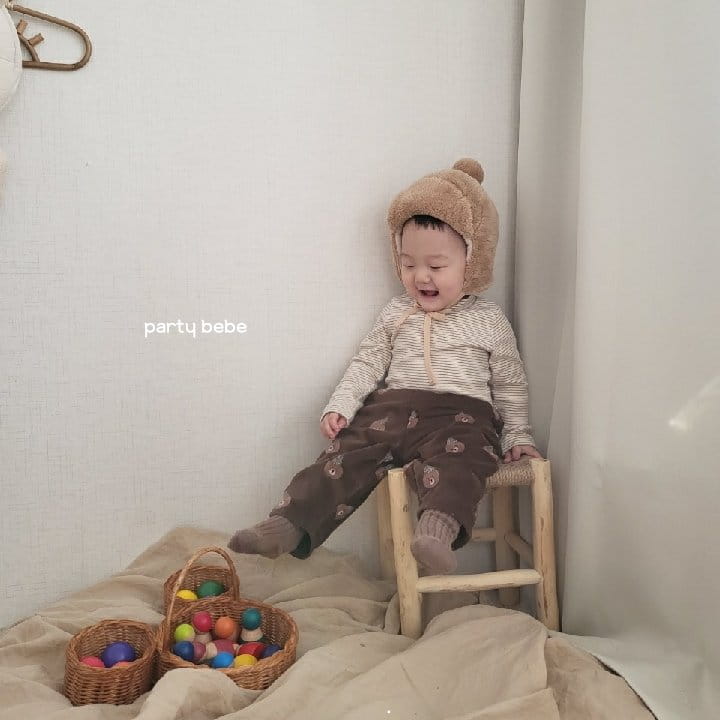 PARTY KIDS - Korean Children Fashion - #Kfashion4kids - Hash Brown Pants - 8