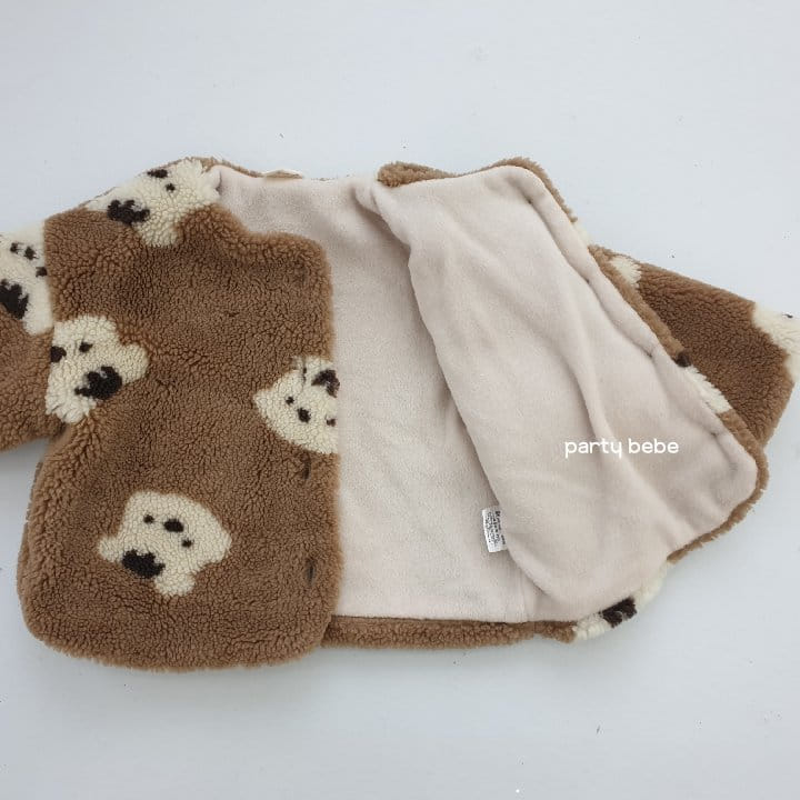 PARTY KIDS - Korean Children Fashion - #Kfashion4kids - Tori Fluffy Jacket