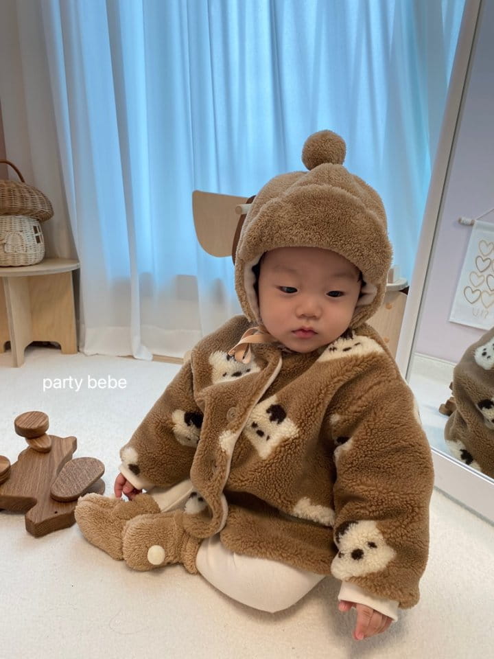 PARTY KIDS - Korean Children Fashion - #Kfashion4kids - Tori Fluffy Jacket - 2
