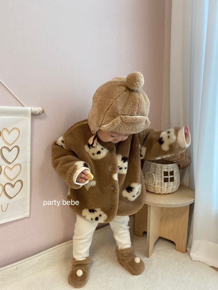 PARTY KIDS - Korean Children Fashion - #Kfashion4kids - Tori Fluffy Jacket - 3