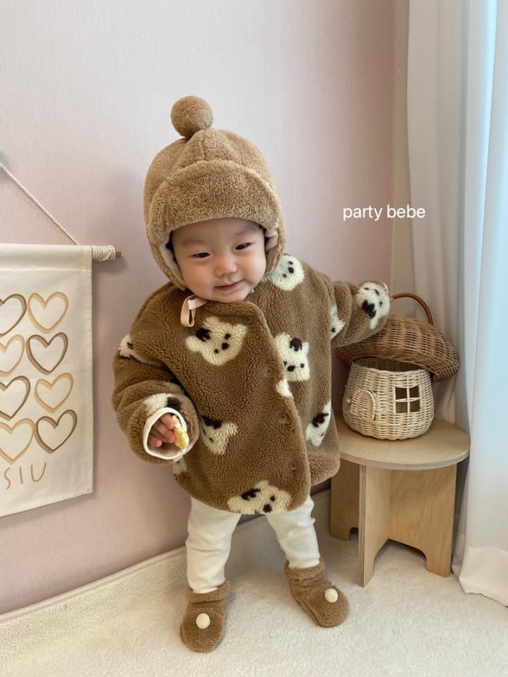 PARTY KIDS - Korean Children Fashion - #Kfashion4kids - Tori Fluffy Jacket - 4