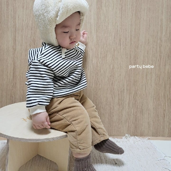 PARTY KIDS - Korean Children Fashion - #Kfashion4kids - Anne Stripes Sweatshirt - 10