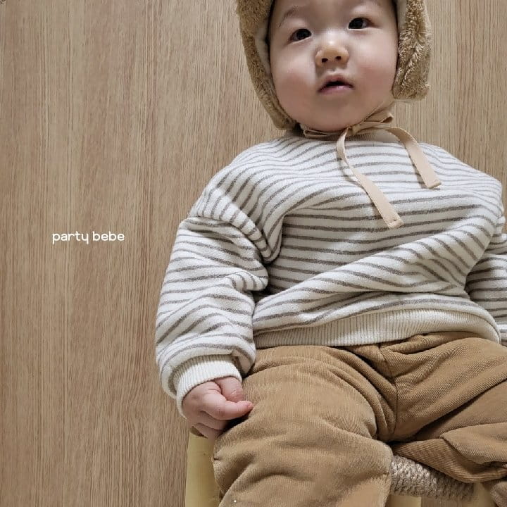 PARTY KIDS - Korean Children Fashion - #Kfashion4kids - Anne Stripes Sweatshirt - 5