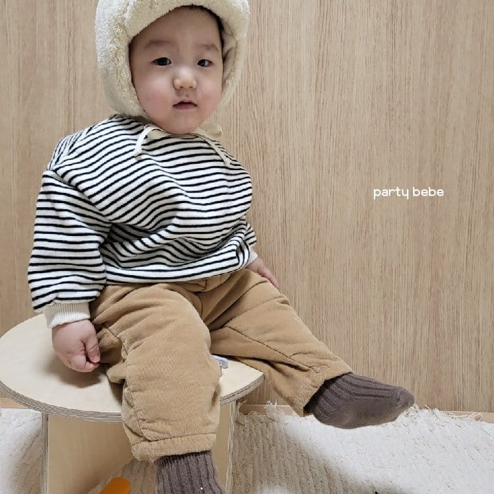 PARTY KIDS - Korean Children Fashion - #Kfashion4kids - Anne Stripes Sweatshirt - 9