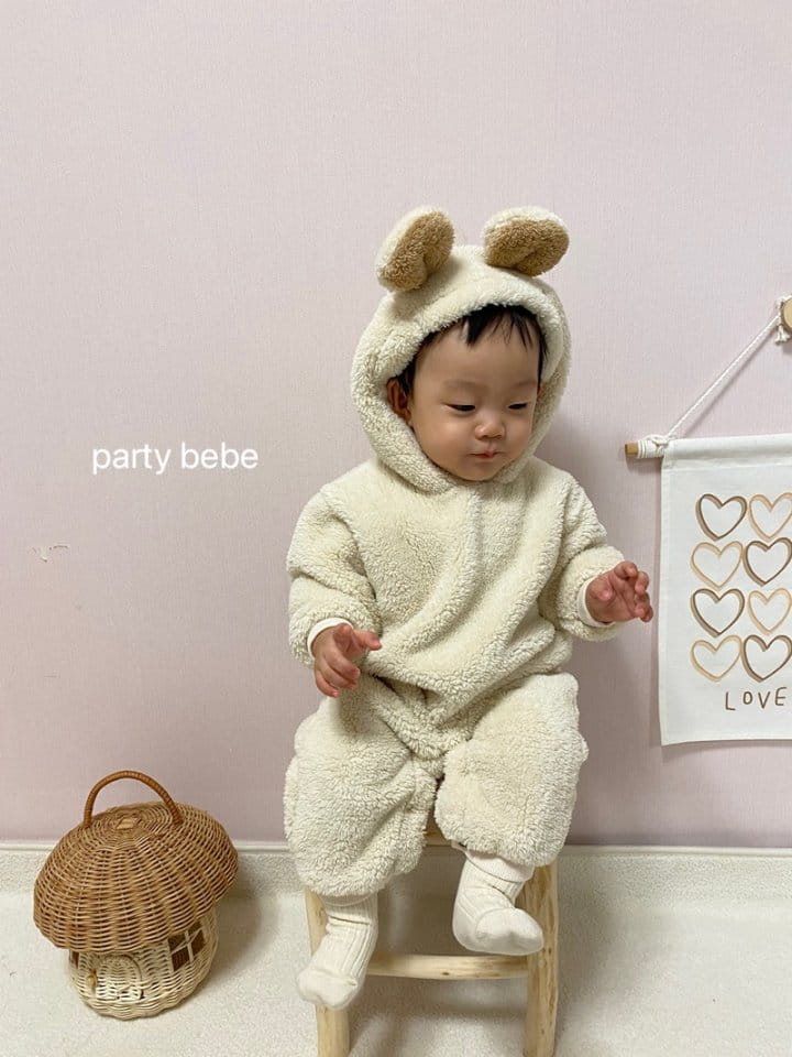 PARTY KIDS - Korean Children Fashion - #Kfashion4kids - Bbosong Bear Bodysuit - 11