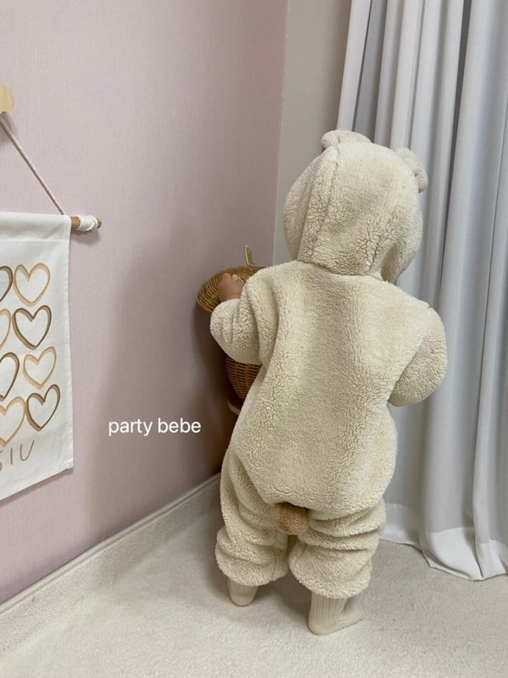 PARTY KIDS - Korean Children Fashion - #Kfashion4kids - Bbosong Bear Bodysuit - 12