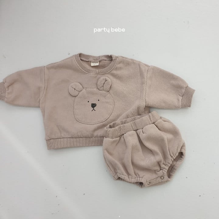 PARTY KIDS - Korean Children Fashion - #Kfashion4kids - Blande Top Bloomer Set