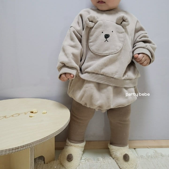 PARTY KIDS - Korean Children Fashion - #Kfashion4kids - Blande Top Bloomer Set - 12