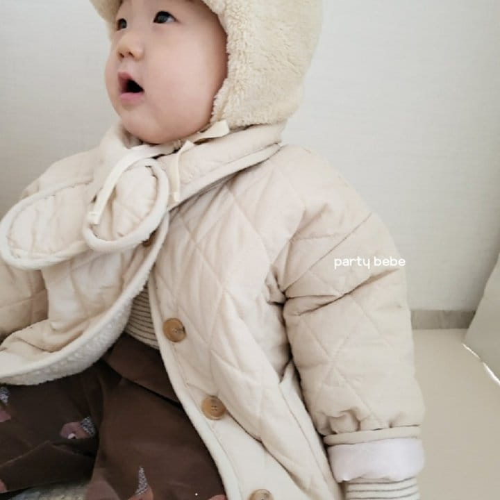PARTY KIDS - Korean Children Fashion - #Kfashion4kids - Bong Bong Quilting Jacket - 12