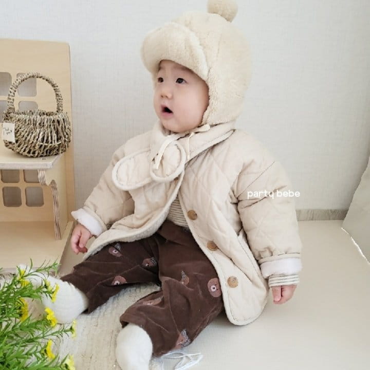 PARTY KIDS - Korean Children Fashion - #Kfashion4kids - Bong Bong Quilting Jacket - 2