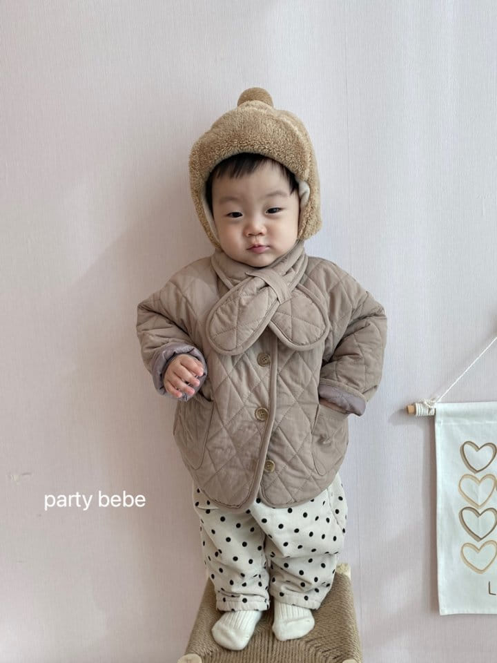 PARTY KIDS - Korean Children Fashion - #Kfashion4kids - Bong Bong Quilting Jacket - 4