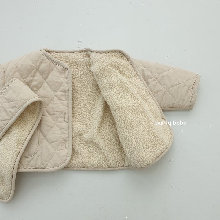 PARTY KIDS - Korean Children Fashion - #Kfashion4kids - Bong Bong Quilting Jacket - 6