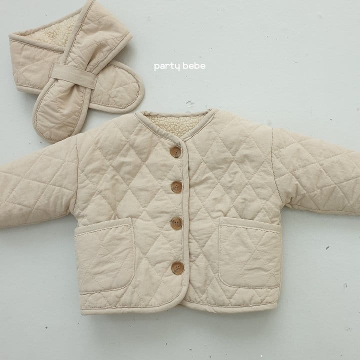PARTY KIDS - Korean Children Fashion - #Kfashion4kids - Bong Bong Quilting Jacket - 7