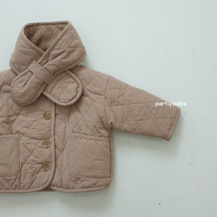 PARTY KIDS - Korean Children Fashion - #Kfashion4kids - Bong Bong Quilting Jacket - 8