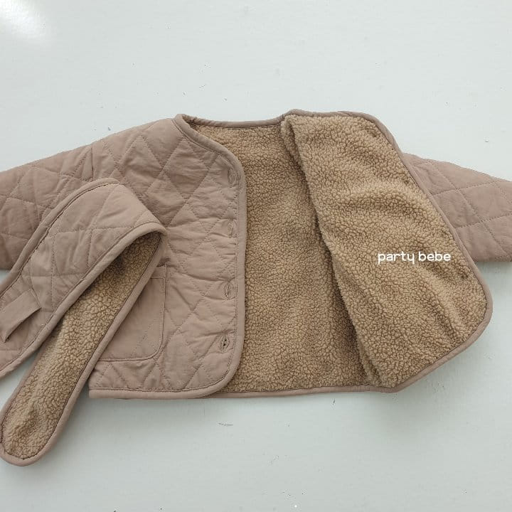 PARTY KIDS - Korean Children Fashion - #Kfashion4kids - Bong Bong Quilting Jacket - 9