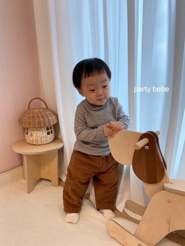 PARTY KIDS - Korean Children Fashion - #Kfashion4kids - Bebe Half Turtleneck Tee - 6