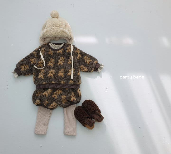 PARTY KIDS - Korean Children Fashion - #Kfashion4kids - Mono Mink Leggings - 2