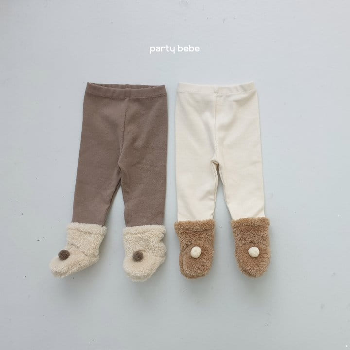 PARTY KIDS - Korean Children Fashion - #Kfashion4kids - Mamande Foot Leggings - 6