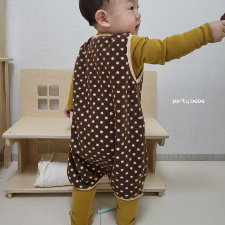 PARTY KIDS - Korean Children Fashion - #Kfashion4kids - Honey Sleep Vest - 10
