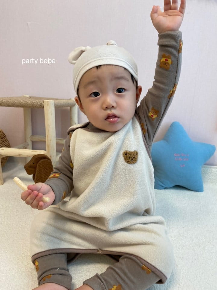PARTY KIDS - Korean Children Fashion - #Kfashion4kids - Honey Sleep Vest - 4