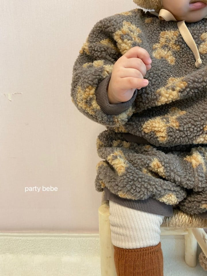 PARTY KIDS - Korean Children Fashion - #Kfashion4kids - Kids Bear Top Bloomer Set - 11