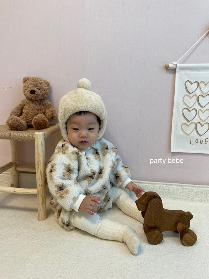 PARTY KIDS - Korean Children Fashion - #Kfashion4kids - Kids Bear Top Bloomer Set - 5