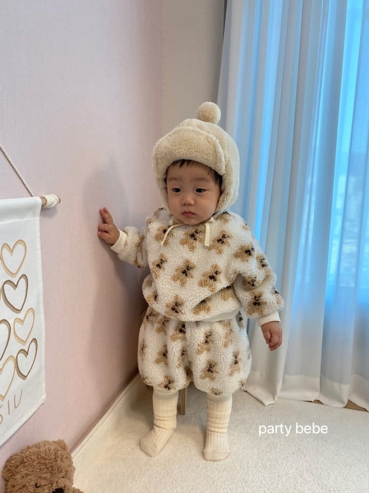 PARTY KIDS - Korean Children Fashion - #Kfashion4kids - Kids Bear Top Bloomer Set - 7