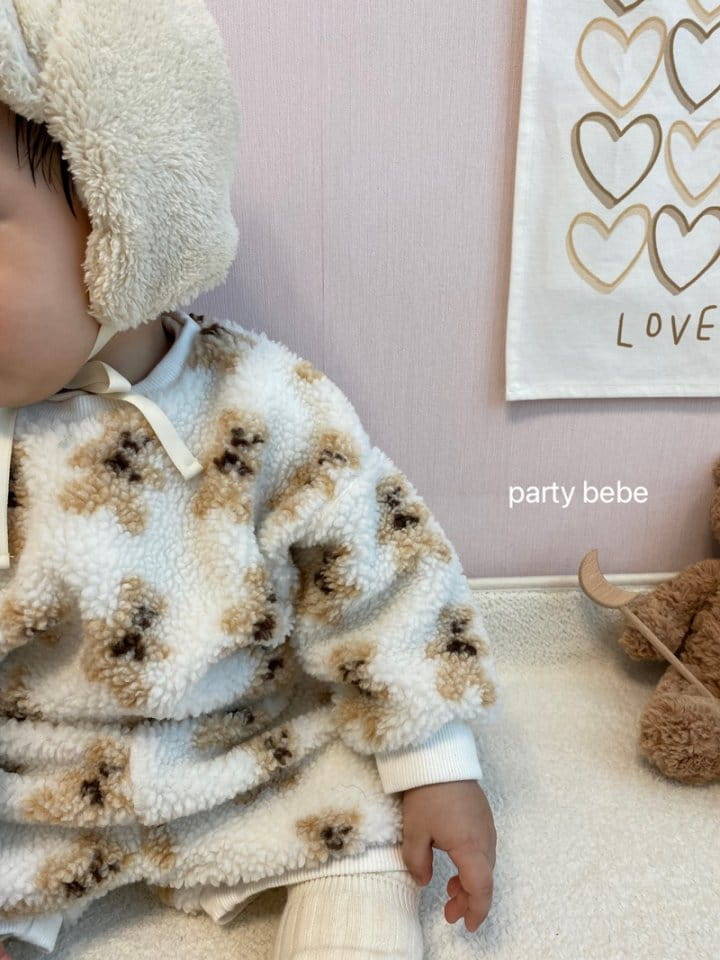 PARTY KIDS - Korean Children Fashion - #Kfashion4kids - Kids Bear Top Bloomer Set - 9