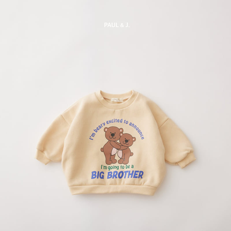 PAUL & J - Korean Children Fashion - #Kfashion4kids - Brother Sweatshirt - 4