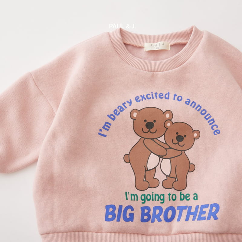 PAUL & J - Korean Children Fashion - #Kfashion4kids - Brother Sweatshirt - 6