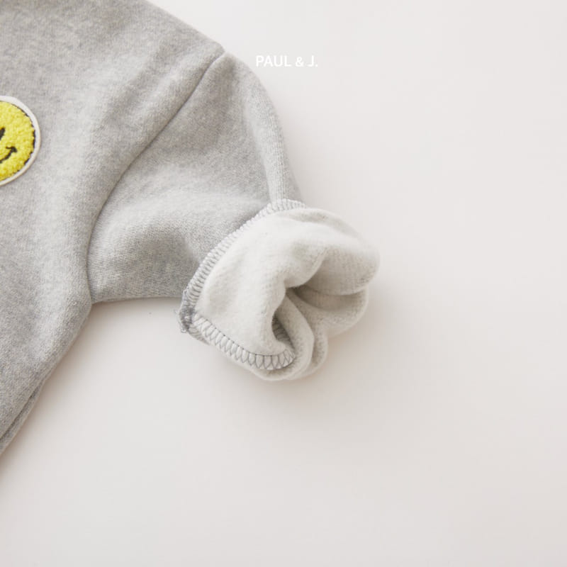 PAUL & J - Korean Children Fashion - #Kfashion4kids - Smile Top Bottom Set - 5