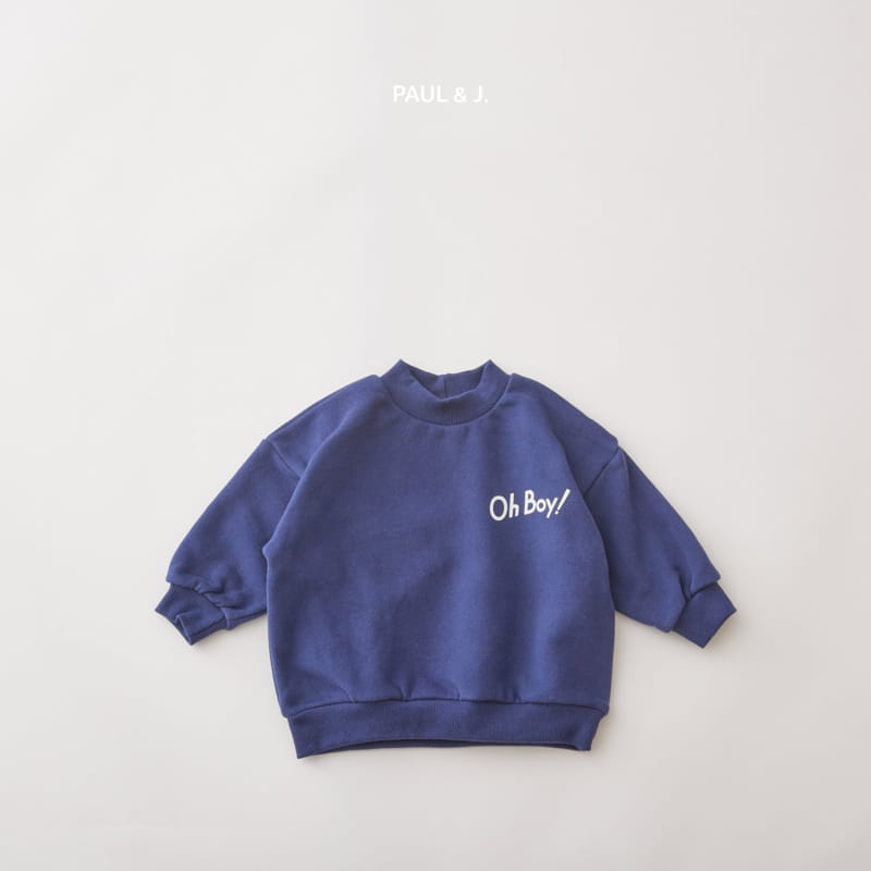 PAUL & J - Korean Children Fashion - #Kfashion4kids - Oh Boy Sweatshirt - 5