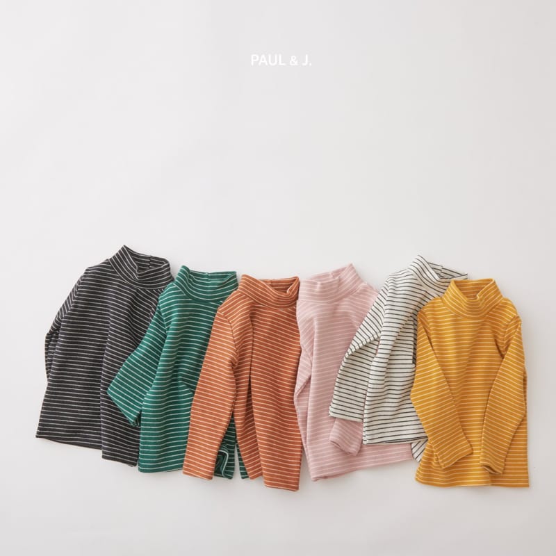 PAUL & J - Korean Children Fashion - #Kfashion4kids - Collar Half Turtleneck
