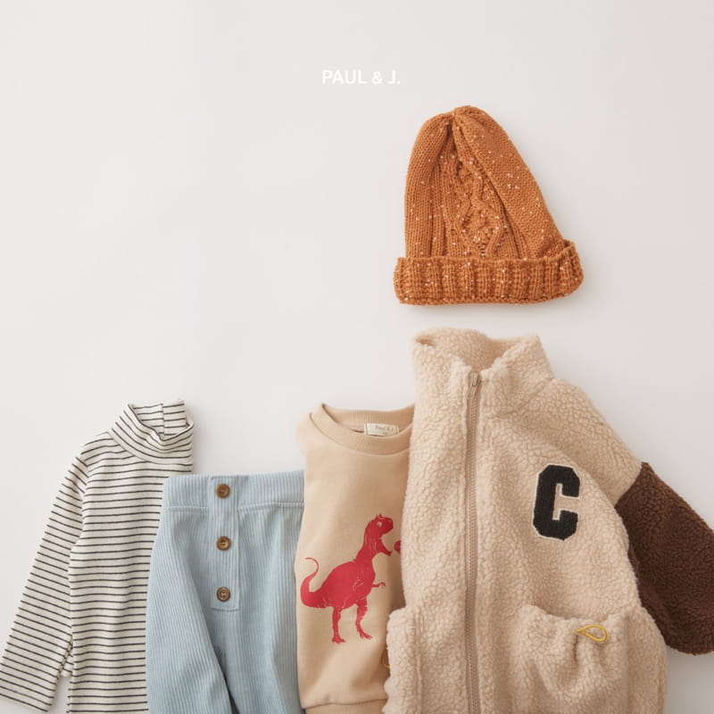 PAUL & J - Korean Children Fashion - #Kfashion4kids - Collar Half Turtleneck - 10