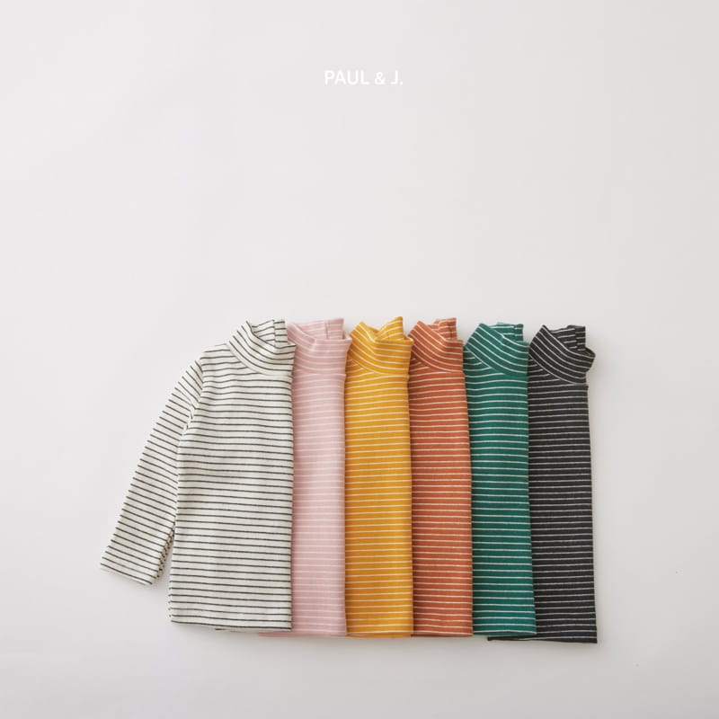 PAUL & J - Korean Children Fashion - #Kfashion4kids - Collar Half Turtleneck - 2