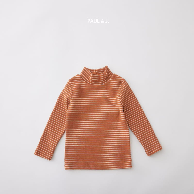 PAUL & J - Korean Children Fashion - #Kfashion4kids - Collar Half Turtleneck - 3