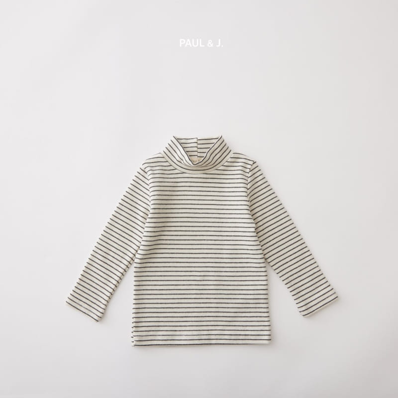 PAUL & J - Korean Children Fashion - #Kfashion4kids - Collar Half Turtleneck - 8