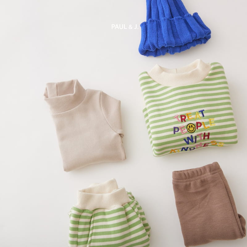 PAUL & J - Korean Children Fashion - #Kfashion4kids - Kind Top Bottom Set - 11
