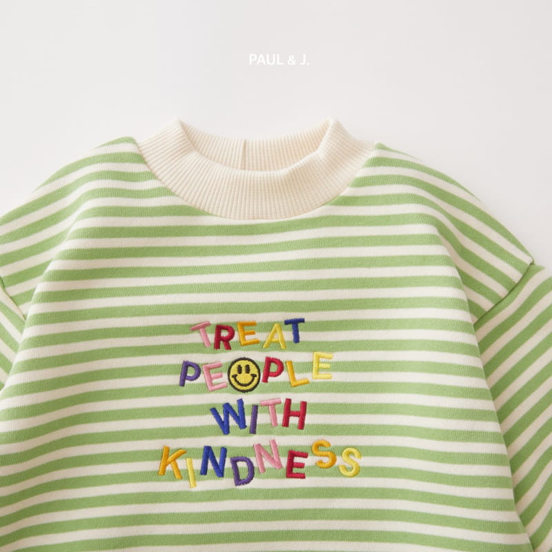 PAUL & J - Korean Children Fashion - #Kfashion4kids - Kind Top Bottom Set - 2