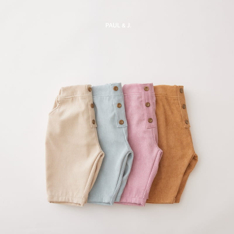 PAUL & J - Korean Children Fashion - #Kfashion4kids - Corduroy Pants