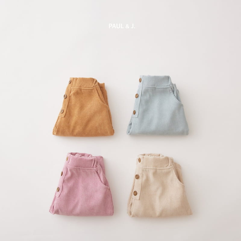 PAUL & J - Korean Children Fashion - #Kfashion4kids - Corduroy Pants - 2