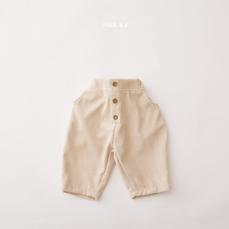 PAUL & J - Korean Children Fashion - #Kfashion4kids - Corduroy Pants - 6