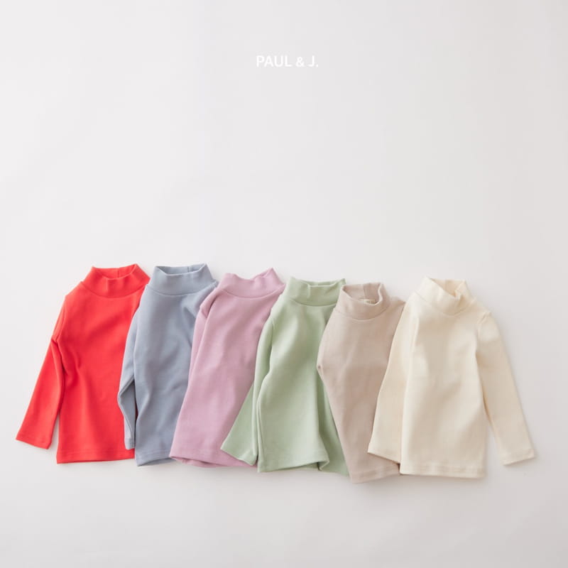 PAUL & J - Korean Children Fashion - #Kfashion4kids - Coco Hlaf Turtleneck