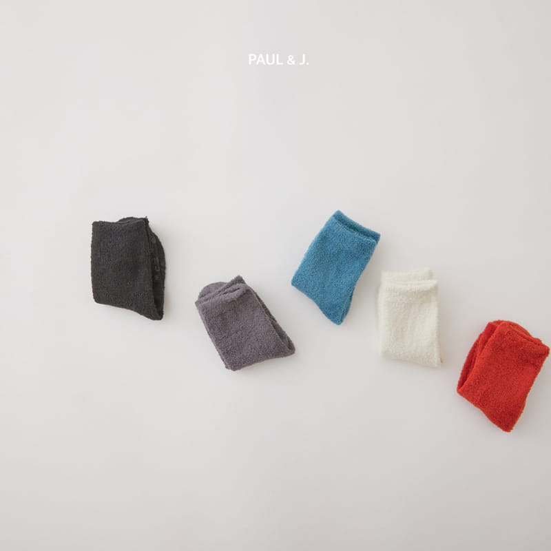 PAUL & J - Korean Children Fashion - #Kfashion4kids - Sleep Winter Socks [set of 5]