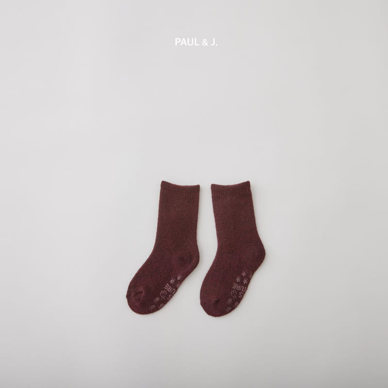 PAUL & J - Korean Children Fashion - #Kfashion4kids - Simple Socks [set of 5] - 2