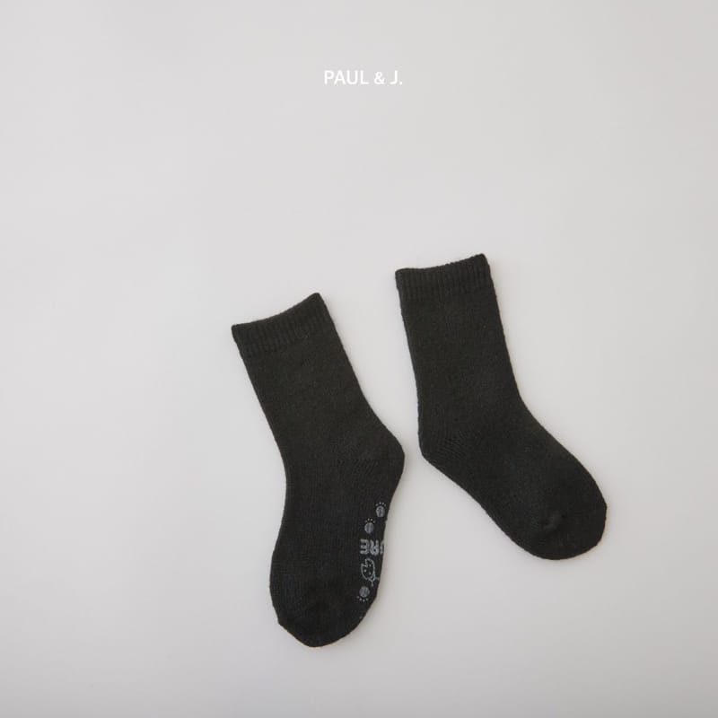 PAUL & J - Korean Children Fashion - #Kfashion4kids - Simple Socks [set of 5] - 3