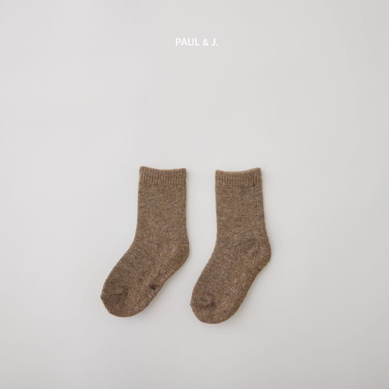 PAUL & J - Korean Children Fashion - #Kfashion4kids - Simple Socks [set of 5] - 4
